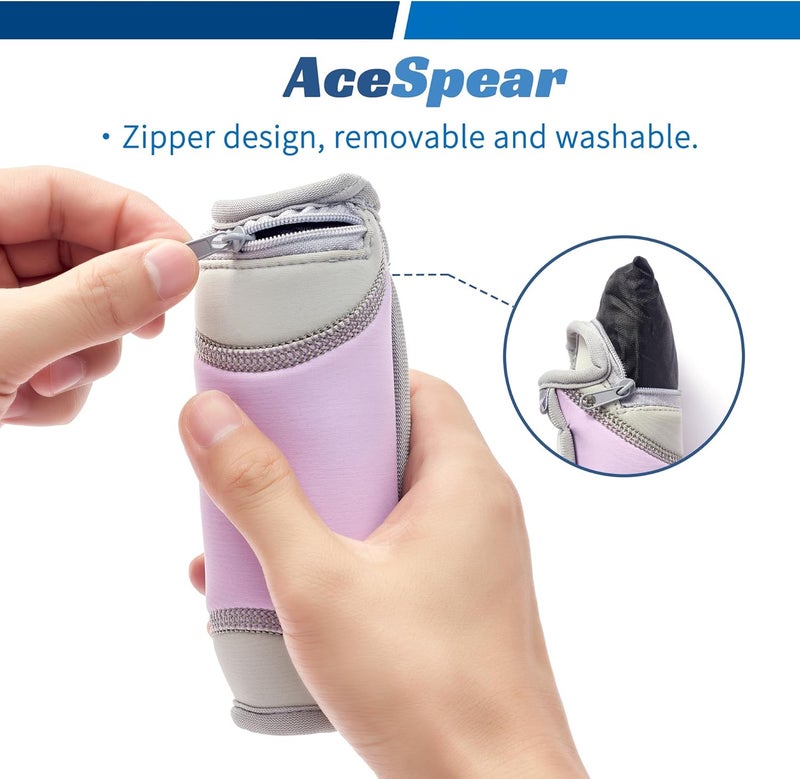 AceSpear Hand Weights for Women Men 1lb 2lbs 3lbs 4lbs Soft Dumbbells of 2, Detachable Walking Weight for Aerobics, Jogging, Running - Image 3